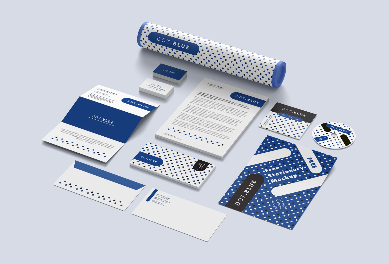 branding corporate identity mockup