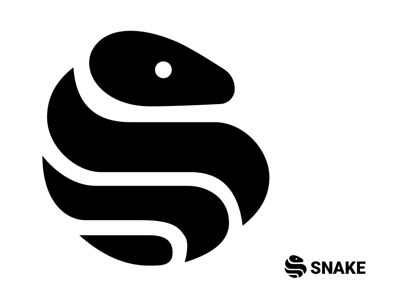 Black snake logo