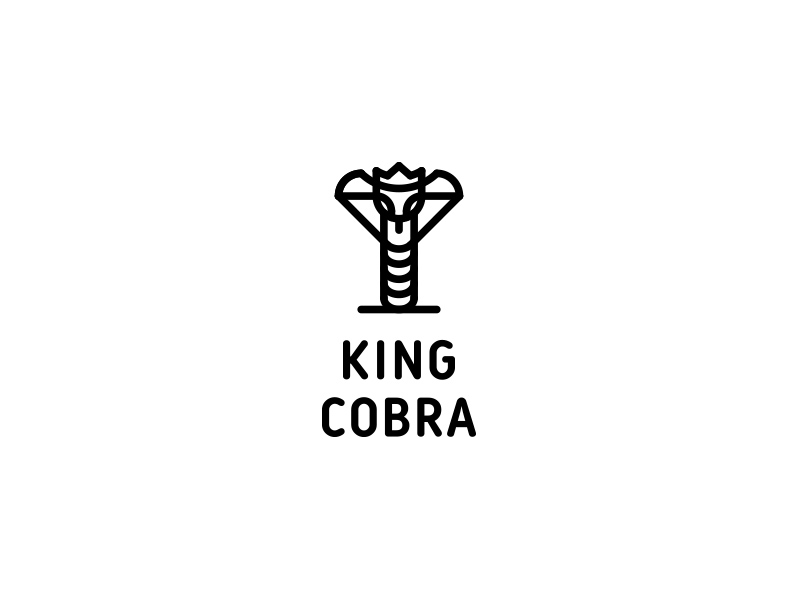 King cobra logo design