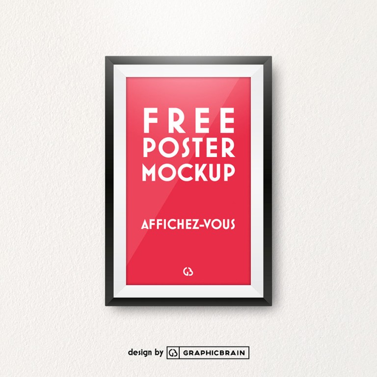 Free poster mockup