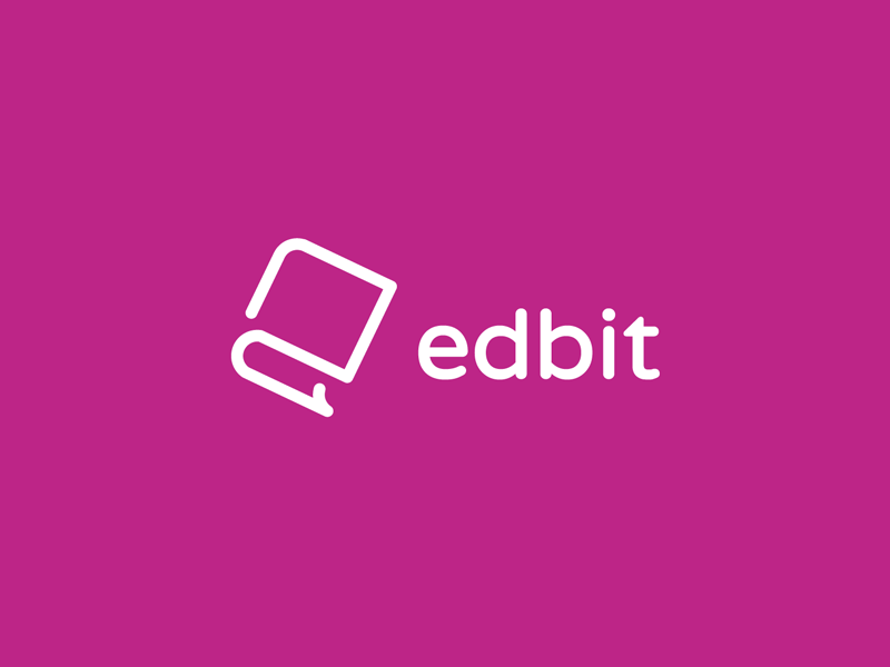 edbit purple minimalist logo