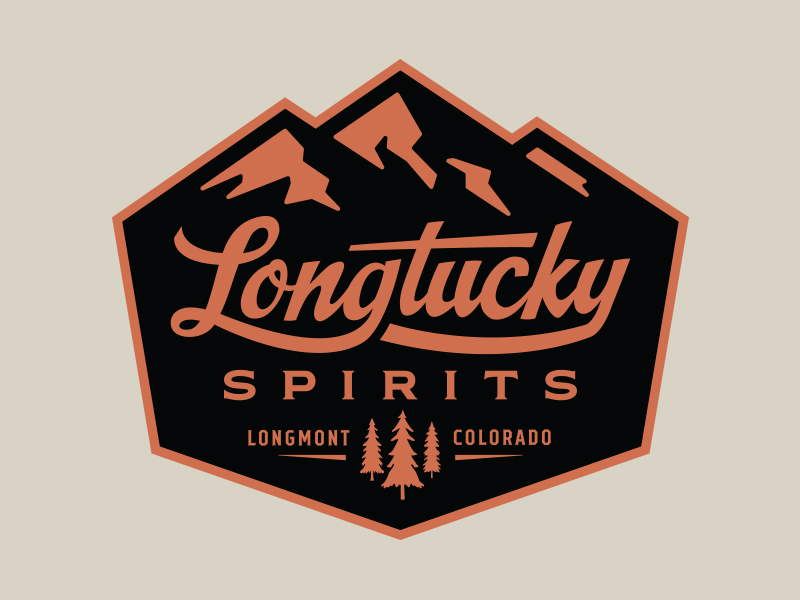 Longtucky Spirits Vintage Logo Design