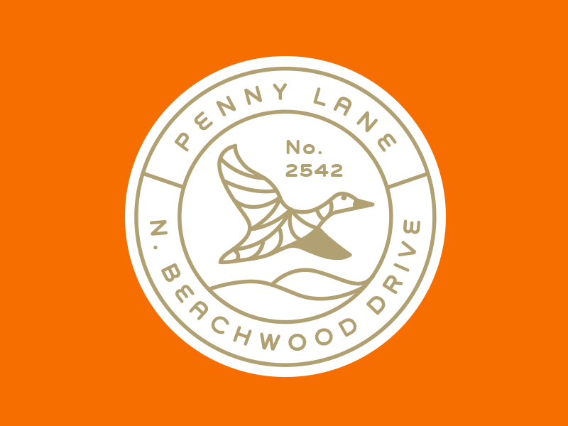 Penny Lane Vintage Logo Design
