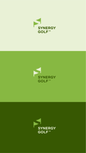 synergy golf logo design idea