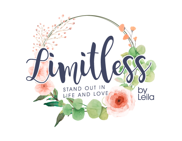 limitless flower motive feminine logo