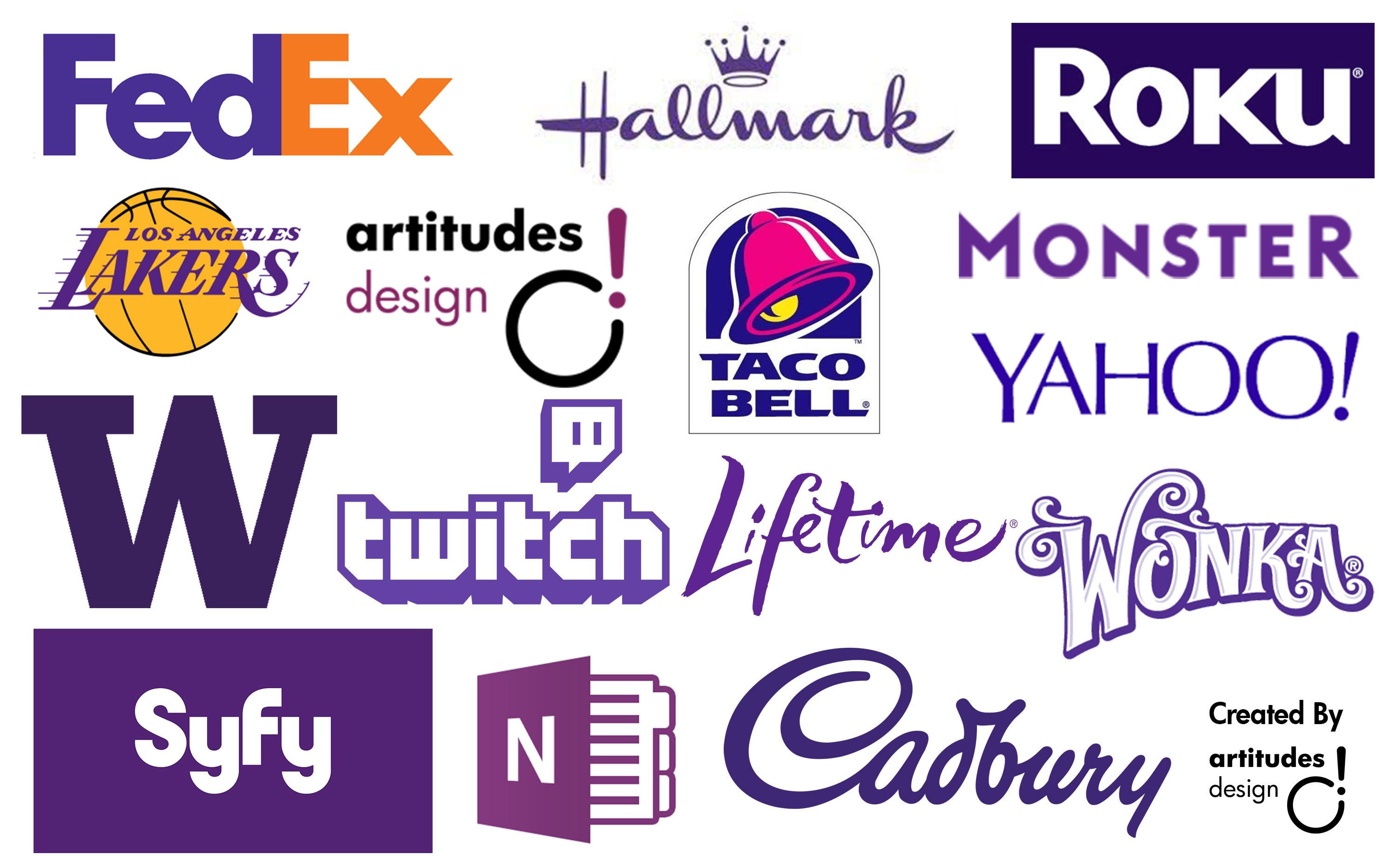 Purple Color in Branding - Inkyy