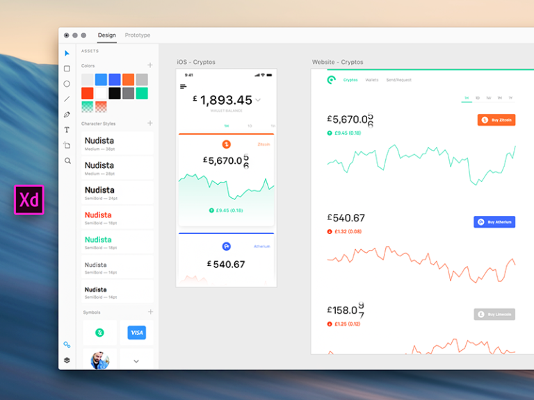 Cooin – Crypto Free UI Kit for Adobe XD - Inkyy