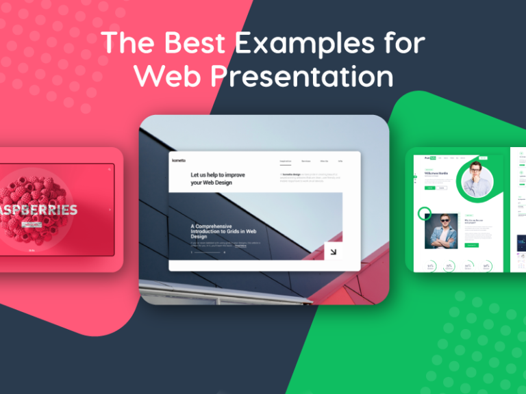 web presentation slide