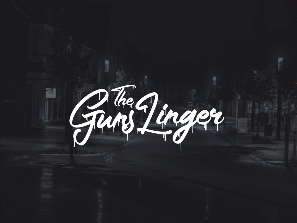 the Gunslinger paint drip graffiti font
