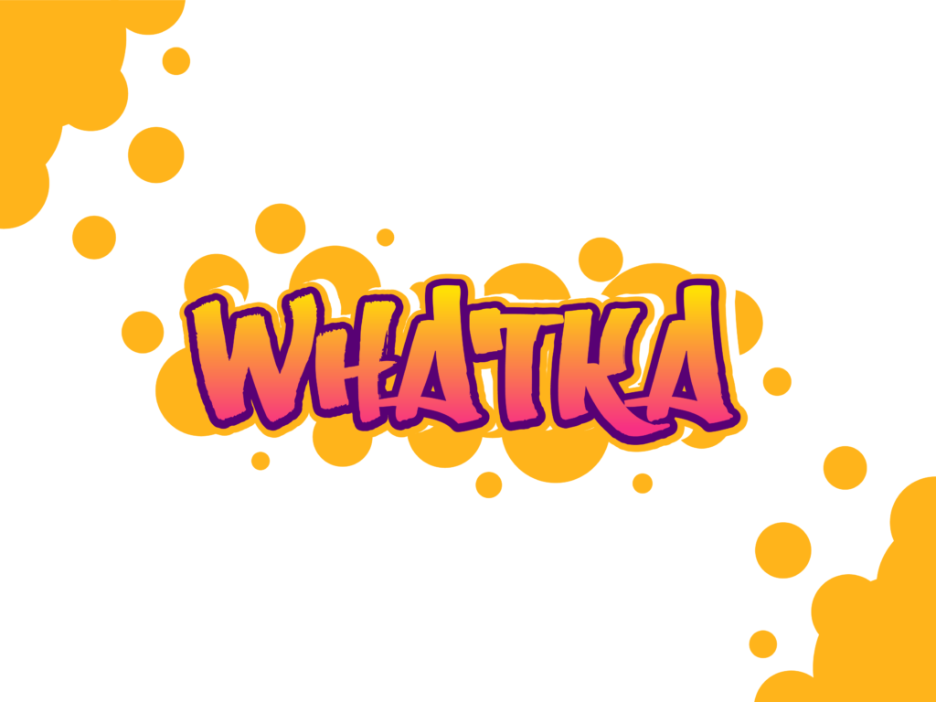 whatka clean, cartoony font