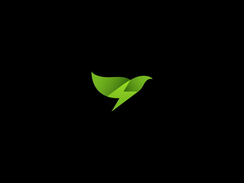 green energy bird design