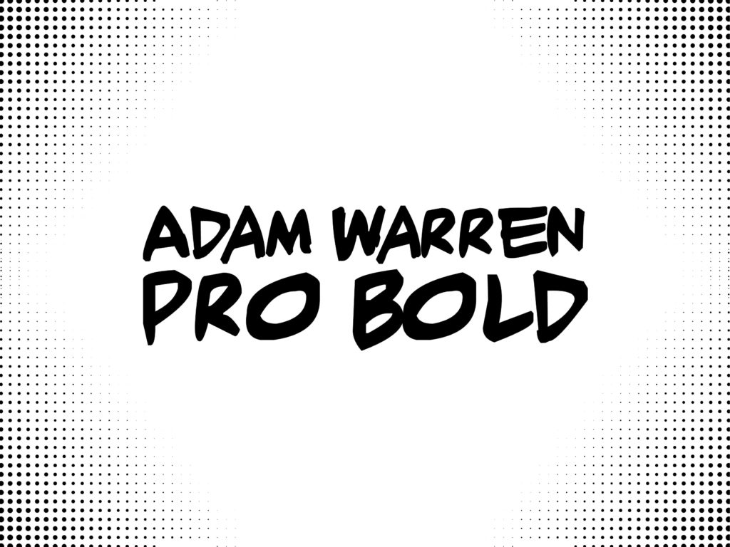 adam warren pro bold 