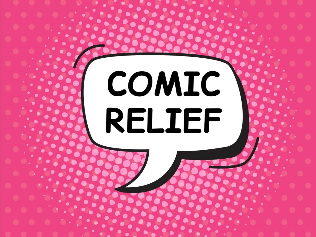 comic relief comic book font