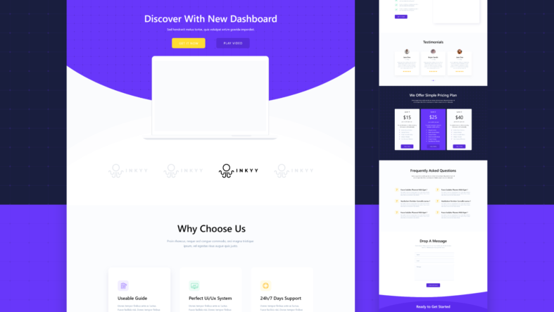 Website Templates - Great Templates For Great Design - Inkyy