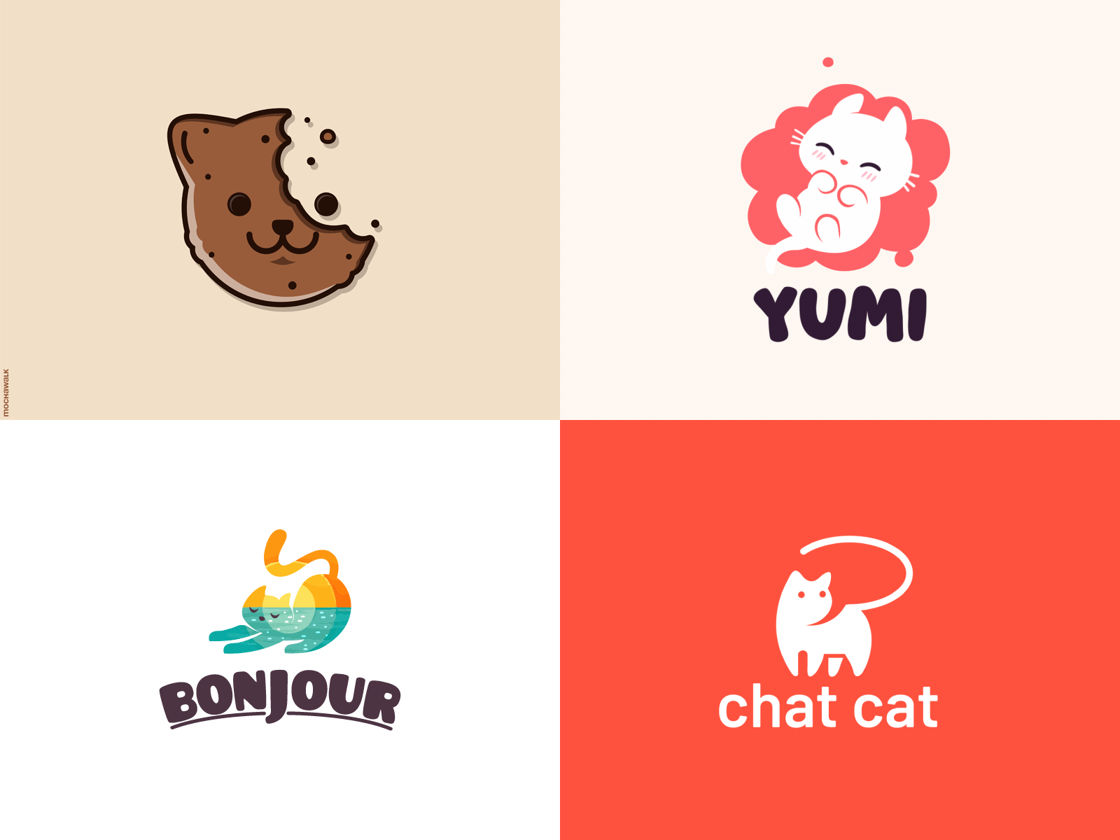 Cat logo design inspiration