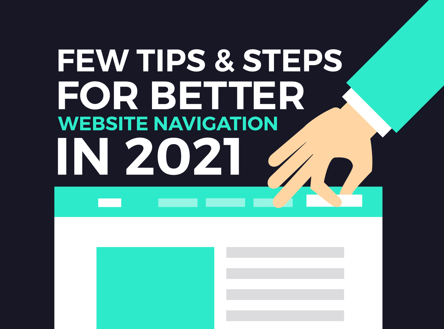 Few Tips & Steps For Better Website Navigation - Inkyy Web Design & Branding Studio