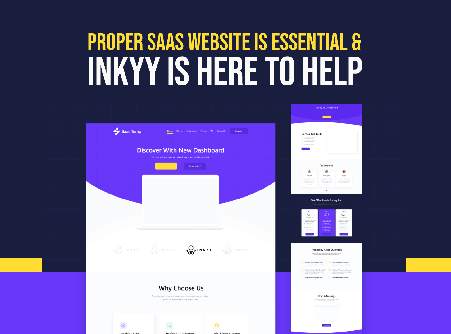 What is SaaS and How Will Inkyy Make Your SaaS Company Pop Out - Inkyy Web Design Studio & Blog