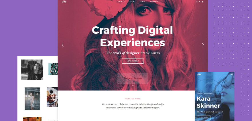 Pile - WordPress Theme - Inkyy Blog Article About WordPress Themes