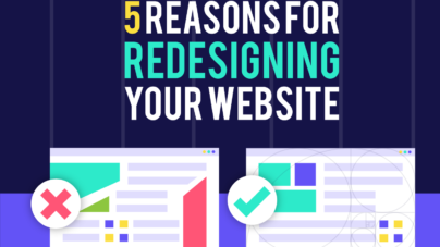 5 Reasons For Redesigning Your Website by Inkyy Web Design & Branding Studio