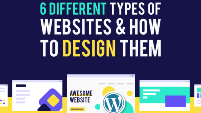 6 Different Types of Websites & How to Design Them by Inkyy Web Design Company