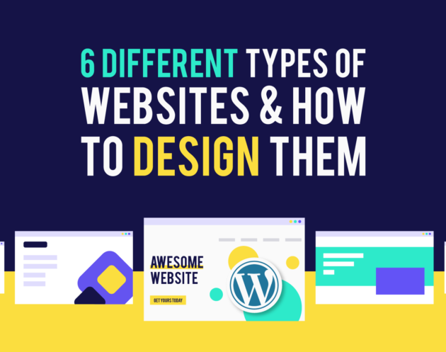 6 Different Types of Websites & How to Design Them by Inkyy Web Design Company