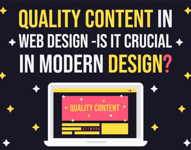 Quality content in web design is crucial for modern design and Inkyy Design Studio will help you with it