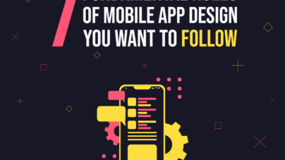 7 Fundamental rules of mobile app design that you need to follow by Inkyy Web Design & Development Studio