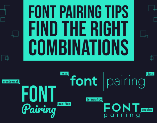 Font Pairing - How to find the right combination - Inkyy Web Design & Branding