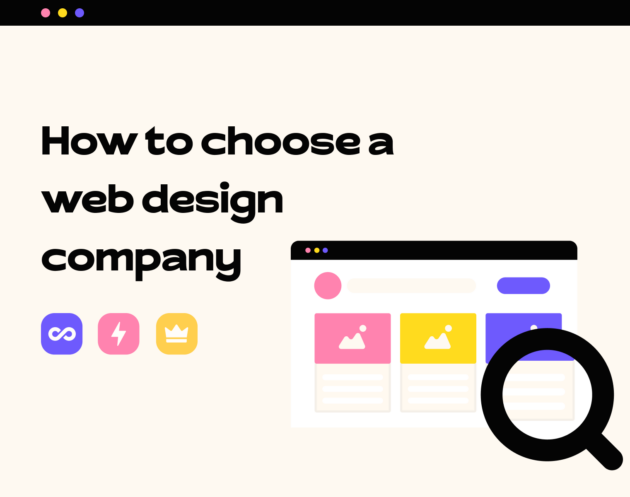 how to choose a web design agency